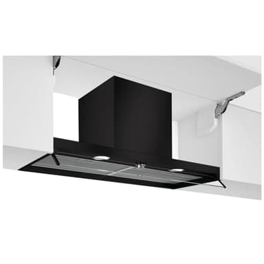 Bosch DBB96AF60, Hotte intégré Série 4, 3 vitesses d'aspiration, 90cm, Noir mat
