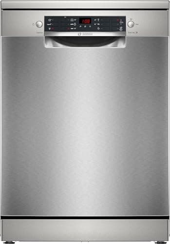 Bosch SMS26AI01F, Série 2, Lave-vaisselle 60 cm, Pose libre, Inox
