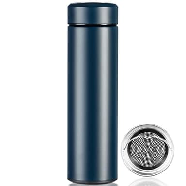 PARACITY Thermos à café avec infuseur en acier inoxydable 304 - Bleu