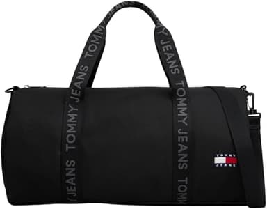 Tommy Jeans Sac Duffle Bag Homme Daily avec Poche Intérieure, Noir (Black), Taille Unique