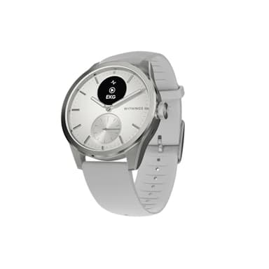 Withings ScanWatch 2, Montre connectée santé pour Femme/Homme avec ECG, SPO2, Suivi de la température, du Sommeil, de la santé respiratoire, Suivi de Cycle menstruel, 30j de Batterie (Reconditionné)