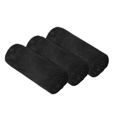 HAGOT 3 Pack Serviette Sport Microfibre, Séchage Rapide et Absorbant Serviette, Femme Homme pour Gym Fitness Yoga, 75cm x 35cm