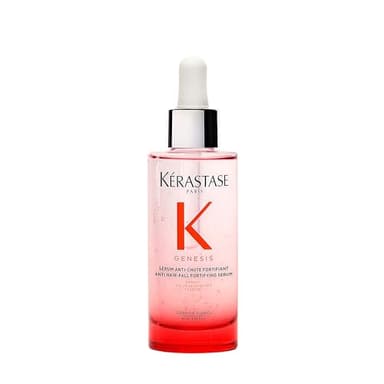 KÉRASTASE Genesis - Sérum Anti-Chute Fortifiant - Renforce & Réduit La Casse - Formule Légère Sans Rinçage - Aminexil, Racine de Gingembre & Caféine - Cheveux Fins & Fragiles Sujets À La Chute - 90 ml