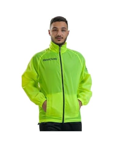 GIVOVA Unisex - Adulte Pluie Basico Blouson, Jaune Fluo, XL EU