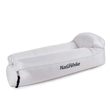 Naturehike Chaise Longue Gonflable, Canapé Gonflable Etanche avec Emballage Portable, lit Gonflable Voyages,la Piscine et Les Gêtes sur la Plage(Gris)