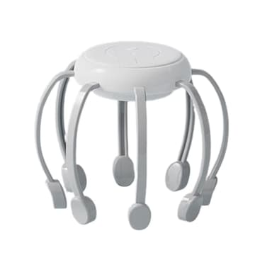 Masseur Électrique De Cuir Chevelu – Design Poulpe, Huit Griffes Amovibles, Dispositif À Gratter À 360 Degrés, Outil De Relaxation, Portable | Rituel De Bien-être Personnel Pour L'apaisement Musculair