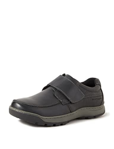 Hush Puppies Casper, Mocassin Homme, Noir,43 EU