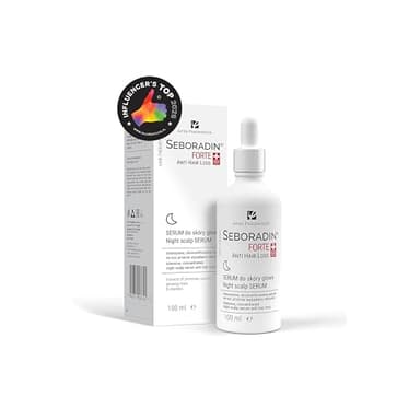 SEBORADIN FORTE Sérum de Nuit pour la Croissance des Cheveux - Contre la Chute Hommes Femmes - Avec Vitamines et Extraits Naturels 100ml