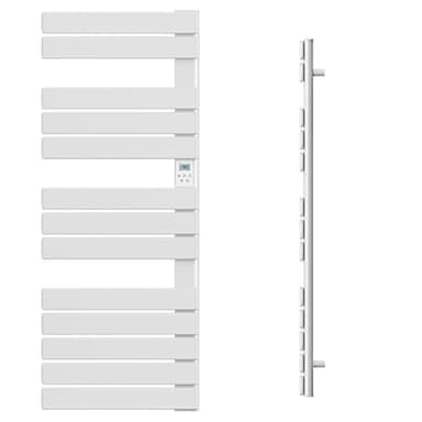 BATILEC - Sèche-serviettes sec barres plates SIGMA 750w blanc