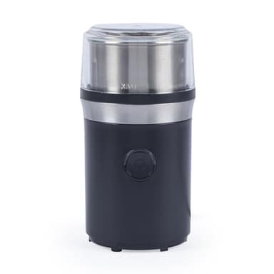 Petra Broyeur à Café et Épices 210W, Moulin à Café Électrique, Opération en Une Seule Pression, Capacité de 70g, Lame en Acier Inoxydable, Bol Amovible, Broyeur d'Herbes & Poivre, Garantie 3 Ans