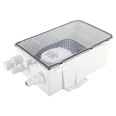 FreeTec Kit de Vidange de Pompe de Puisard de Douche pour Bateau Système de Pompe de Douche 12v 750 GPH Entrée Multi-Ports