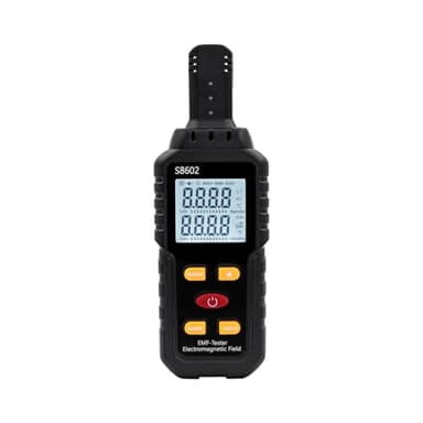 Mcbazel 3 en 1 Détecteur EMF Numérique, Détecteur de Rayonnement Numérique Portable avec Rétroéclairage LCD pour Inspecter Maison, Bureau, Extérieur