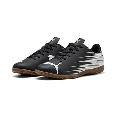 Puma Chaussures de Football Attacanto II ItSoccer pour Homme, Puma Noir Puma Blanc., 43 EU