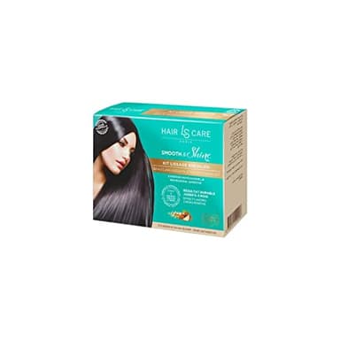 LAURA SIM'S - Kit Lissage Brésilien 4 en 1 (Shampooing, Lotion, Masque, Sérum) Soin Professionnel Noix du Brésil & Kératine Sans Formol - Cheveux Brillant - Cheveux Bouclés à Crépus - Made in France
