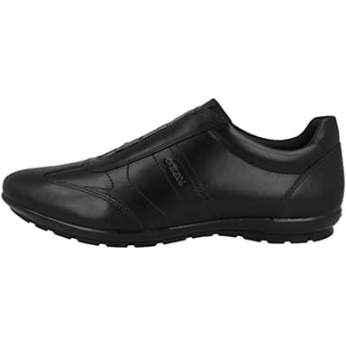 Geox Homme Uomo Symbol C Chaussures, Black, 42 EU