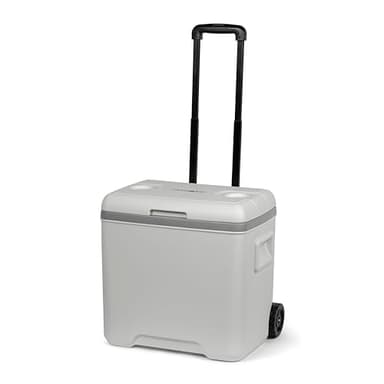 Steamy Marine 30 Roller, Glacière avec roulettes spécialement pour Bateaux et Sports Nautiques, 30 litres, Blanc