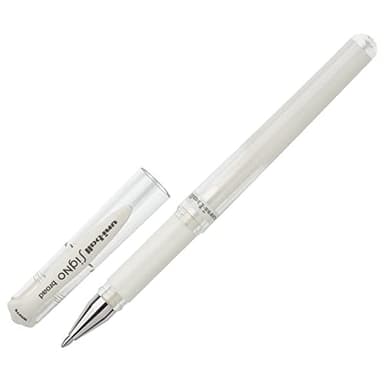 uni-ball 146801 - Roller à encre gel Signo UM-153, large, 1,0 mm, blanc, 1 pièce