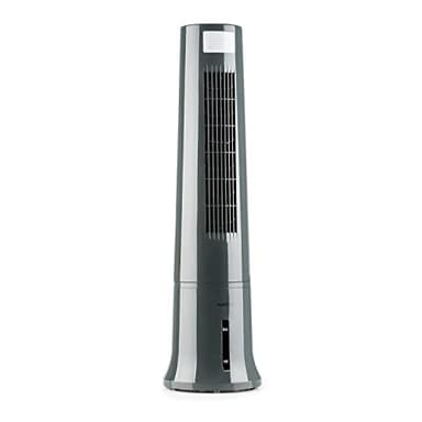 Klarstein Rafraichisseur d'Air 4 en 1, Climatiseur Portable, Humidificateur, Ventilateur, Ioniseur, Climatiseur Mobile Sans Évacuation, Pack Glacons, Réservoir 2.5L, 40W, Puissant Débit d'Air 530m³/h