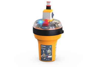 Balise EPIRB Ocean Signal rescueME 3 avec Support Manuel de catégorie 2 - AIS, Application Mobile, Service de Liaison de Retour