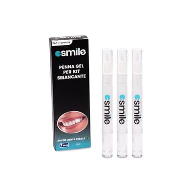 EASY SMILE – Recharge Professionnelle de Blanchiment Dentaire – 3 Stylos de Gel Blanchissant – Blanchiment Rapide et Efficace, Élimine les Taches Tenaces – Sûr pour l’Émail Dentaire
