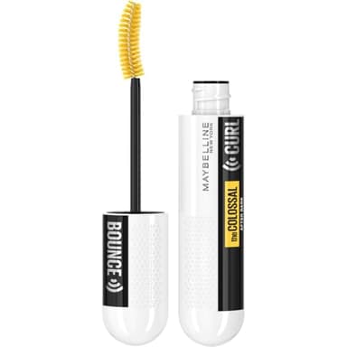 Maybelline New York - Mascara Volume & Courbe - Colossal Curl Bounce - Teinte : After Dark/Noir Intense - 10 ml