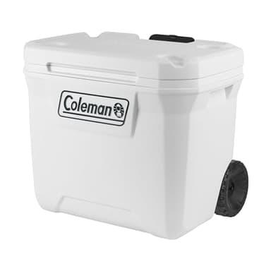 Coleman Glacière à roulettes Marine Xtreme 50QT | 47 L Boîte à Glace Haute Performance | Isolation complète en Mousse PU | Reste Frais Pendant 4 Jours | Thermique Portable avec Protection UV