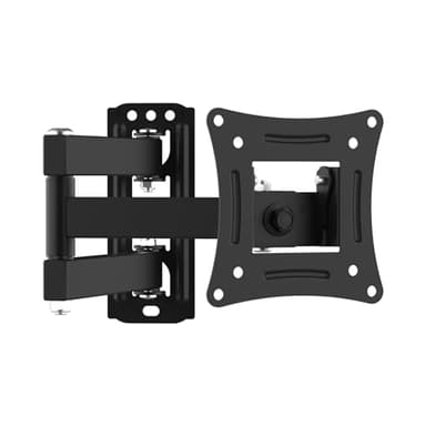 GRIFEMA Supporto TV Parete GB1008-1 Staffa TV 13”-32", Braccio TV Girevole Inclinazione Estensibile Fino a 20kg, VESA 75x75mm/100x100mm Porta tv da Parete Universale per Televisione Monitor