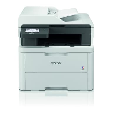 Brother MFC-L3740CDWE - Imprimante Laser Couleur Multifonction 4 en 1 (Impression/Copie/Scan/Fax) - Wifi - Recto-Verso Automatique en impression - 18 ppm - Eligible au forfait d'encre EcoPro