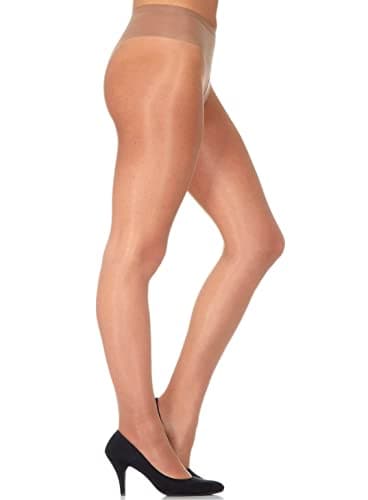DIM Collant Femme Sublim Ventre Plat x1, Gazelle, XL