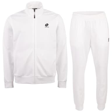 Lotto 1124055 - Tenue d'entraînement pour homme - Coupe droite - Blanc brillant - Taille M