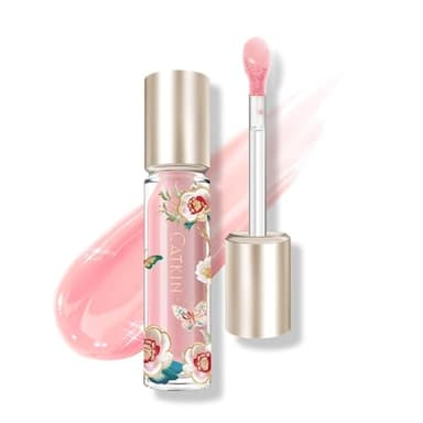 CATKIN Serum Plumping Lip Gloss, Gloss Repulpant Levres, Huile à Lèvres Teintée, Pulpeuses, Rafraîchissantes, Hydratation, Longue Tenue, Non gras, Contient 90% d'essence Nourrissante, 3.5 ml