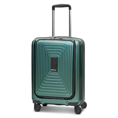 REDOLZ Bagage Cabine avec Compartiment Ordinateur | Valise Ultra‑légère 40 x 23 x 55 cm avec Ouverture Frontale | Extensible de 45 à 55 L | Seulement 3,2 kg (Essentials 14)