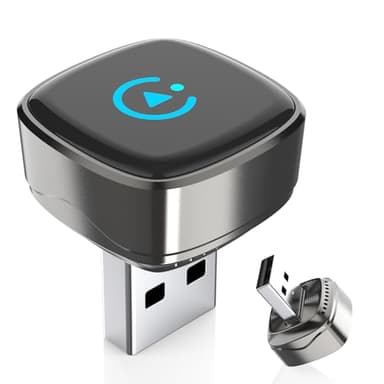 KANANAFEEL CarPlay sans Fil, Adapté aux véhicules équipés de CarPlay Filaire, Plug-and-Play pour Une Connectivité Rapide et Stable Adaptateur CarPlay sans Fil, équipé d'un Adaptateur Type-C