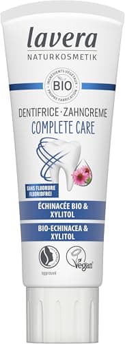 lavera Dentifrice Complete Care SANS FLUORURE - 5 fois plus de protection- 75 ml