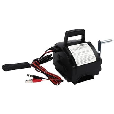 LENJKYYO Treuil électrique 4990 kg avec treuil moteur treuil bateau treuil treuil à câble électrique 12 V treuil moteur 10,2 m - Force de traction jusqu'à 4990 kg