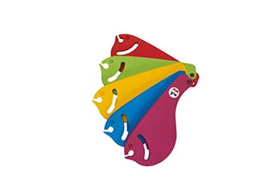 patisse 616 Ouvre Boîtes, Ouvre Bocal, Polyamide renforcé de Fibre de Verre, Bleu/Framboise/Jaune/Vert/Rouge, 20x8x1cm