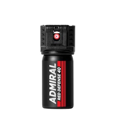 Spray Anti-Agression 40 ML - Marquant UV - ADMIRAL Defense - Format Poche & Sac à Main - Portée 3M - Approuvé par la Police - Sécurité Personnelle & Protection Compacte