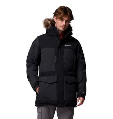 Columbia Parka Marquam Peak Fusion II, Omni-Heat Infinity, Omni-Shield Repellency, Isolation recyclée, Résistant à l'eau, Capuchon ajustable, Poches sécurisées avec fermetures éclair - Hommes