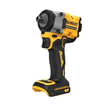 DEWALT Clé à chocs compacte 18V XR Brushless 1/2" avec enclume à goupille de retenue, machine nue, DCF922N-XJ