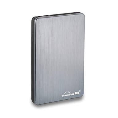 Blueendless Disque Dur Externe Portable avec USB3.0 pour Ordinateur de Bureau et Portable 6,3 cm 250 Go Gris