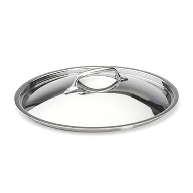 De Buyer - Couvercle bombé en inox AFFINITY - 28 cm - Sans PFAS, Inox Durable, Compatible avec l'Ensemble de la Gamme AFFINITY sauf Poêles, Plusieurs Diamètres disponibles, de 14 à 24 cm