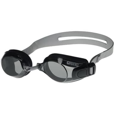 arena Zoom X-Fit Lunettes de Natation Unisexe Adulte, Lunettes de Natation à Larges Lentilles, avec Traitement Anti-Buée et Protection UV, Pont de Nez Ajustable, Joints en Silicone