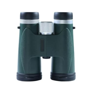 FUANA Jumelles 12 x 50 avec objectif de 50 mm, revêtement en film vert FMC pour une meilleure transmission de la lumière, étanchéité IPX7 et anti-buée, compatible avec smartphone via adaptateur