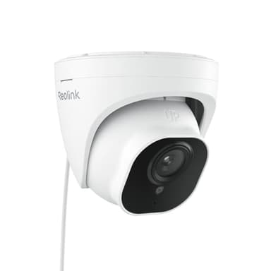 Reolink 5MP Caméra de Surveillance Extérieure PoE Dôme avec Détection Personne/Véhicule, Caméra IP avec Etanche IP67, Time Lapse, Fente pour Carte microSD, Vision Nocturne IR, Support Audio, RLC-520A