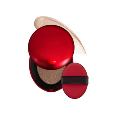 Fond de Teint - Maquillage à Base de Coussin d'Air, Korean Makeup, Fond de Teint Essence, Foundation, Fondations pour la Peau Mature, Maquillage Semi - Mat 72 Heures (#24N, 18g)