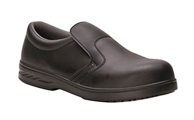 Portwest Mocassin S2, Couleur: Noir, Taille: 40, FW81BKR40