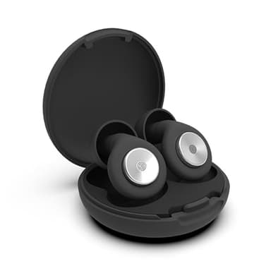 Galenecx Bouchon d'oreille pour dormir, Bouchon d'Oreille Anti Bruit 45dB, bouchons d'oreille en silicone réutilisables, avec 3 Paires D'emboutsm, pour sommeil, concentration et voyages