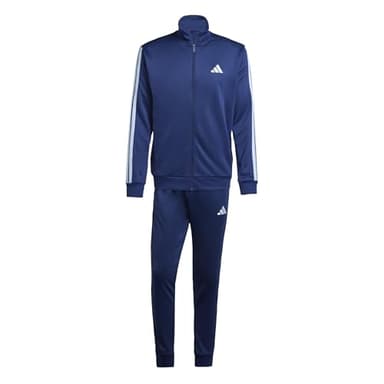 adidas Homme 3 STRIPES FRENCH TERRY TRACKSUITS, dark blue, M