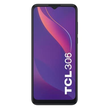 TCL 306 - Smartphone 4G 3Go RAM+32Go - Téléphone Portable Écran 6,52" HD+IPS - Triple Caméra 13MP+2MP(Prof.)+2MP(Macro) - Batterie Longue Durée 5000mAh - Processeur Octacore Helio G25 - Atlantic Blue