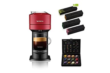 Nespresso Krups Machine à café capsule, Cafetière expresso, 4 tailles de tasses possibles, Espresso à Gran Lungo, 3 tailles de capsules, Design élégant, Vertuo Next YY4299FD
